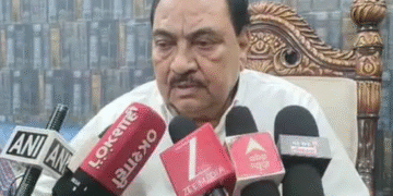 Eknath Khadase Press conferance on khewalkar