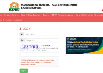 industrial permission on MAITRI Portal