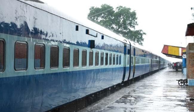 long distance train canceled due to heavy rain
