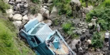 udhampur CRPF Vheical Accident