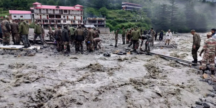 uttarakhand cloudburst rescue