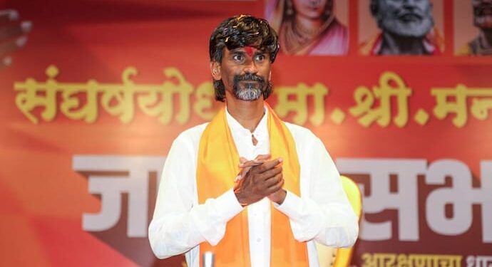 Manoj Jarange patil at Dharashiv