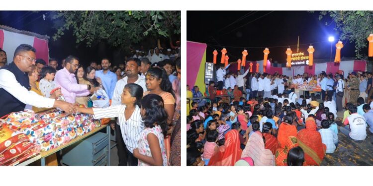 Guardian Minister Saranaik celebrated Diwali with flood victims