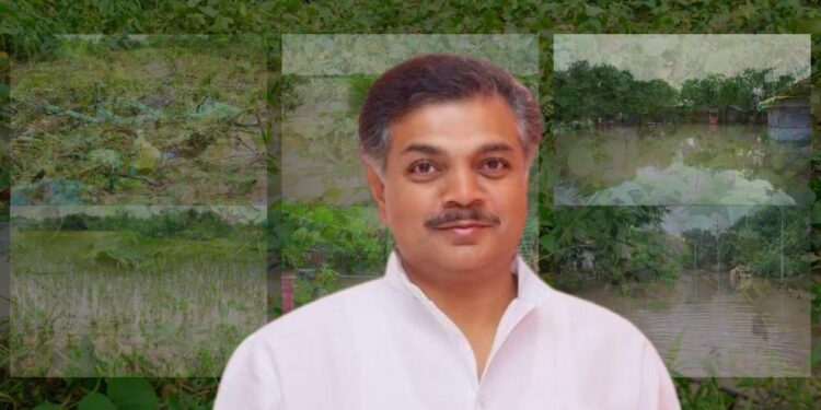 खरडून गेलेल्या बहुभूधारक शेतकऱ्यांना मदत मिळवून देण्यासाठी प्रयत्न करणार – आमदार राणाजगजितसिंह पाटील