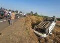 Dharashiv Ujni car accident