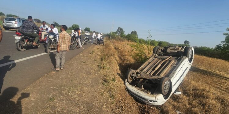Dharashiv Ujni car accident