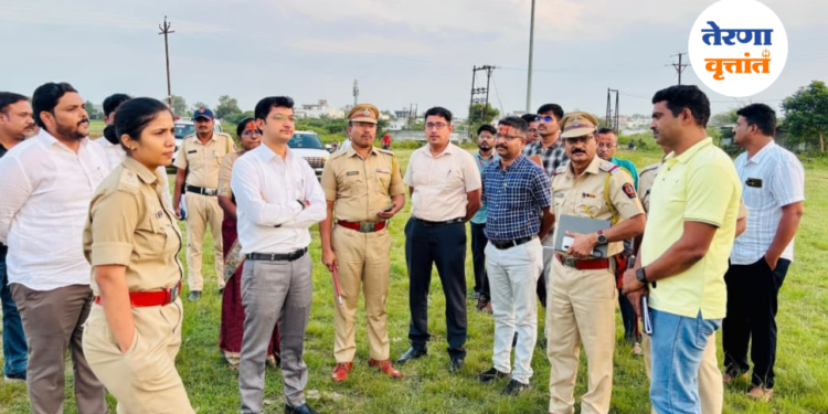 नवरात्रोत्सवासाठी तुळजापुरात प्रशासन सज्ज