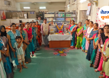 तेरणा अभियांत्रिकी महाविद्यालयात ज्ञानरूपी शस्त्रांचे पूजन!