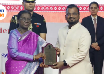 तुळजापूरच्या सिद्धार्थ शिंगाडेंच्या कलेला राष्ट्रीय सन्मान!