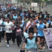 बार्शीत एकतेसाठी धावली तरुणाई